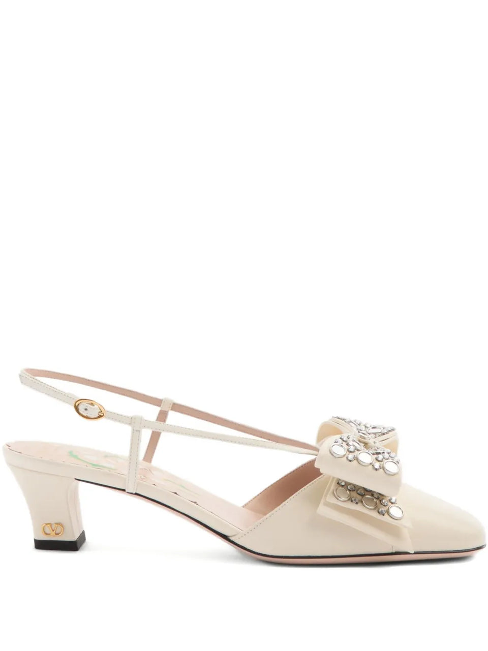 45mm Bowow slingback pumps