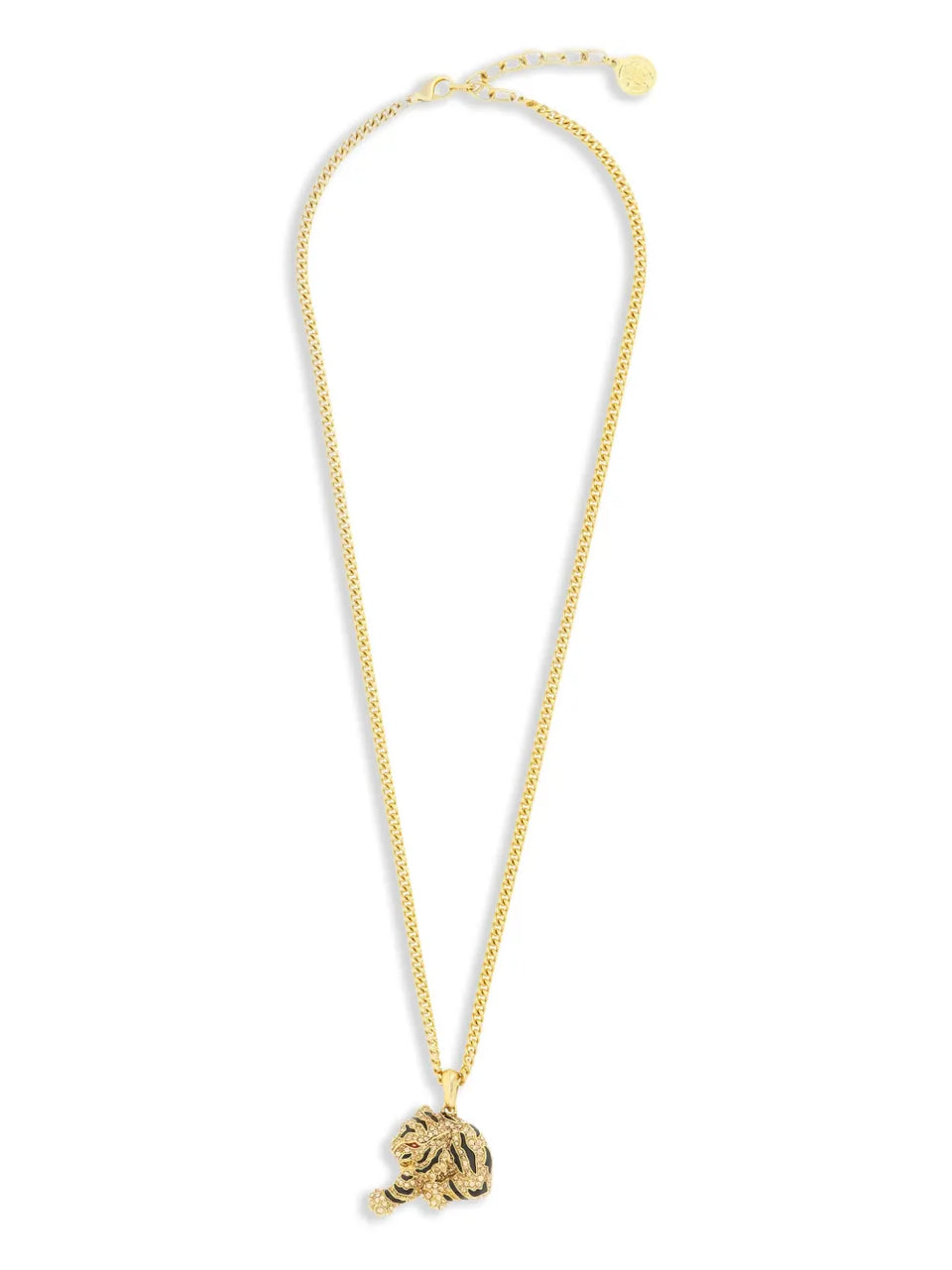 tiger-pendant necklace