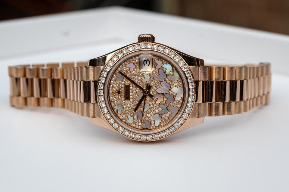 Rolex | Datejust | 278285RBR | Rose gold | 31 mm | Rose gold | Pink | Automatic