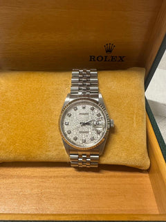 Rolex | Datejust | 16234J | Steel | 36 mm | Steel | Silver | Automatic