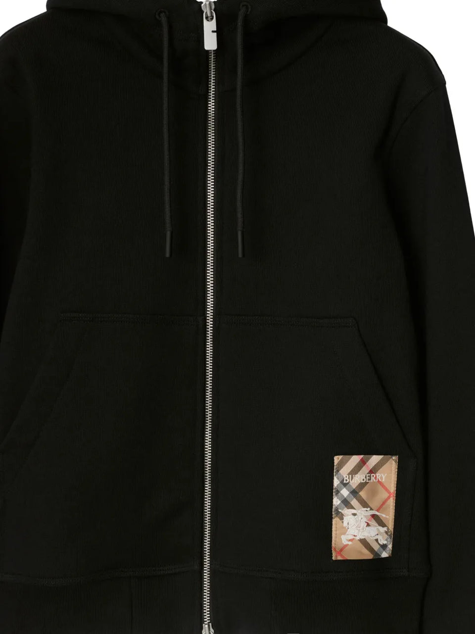 Check Label Hoodie