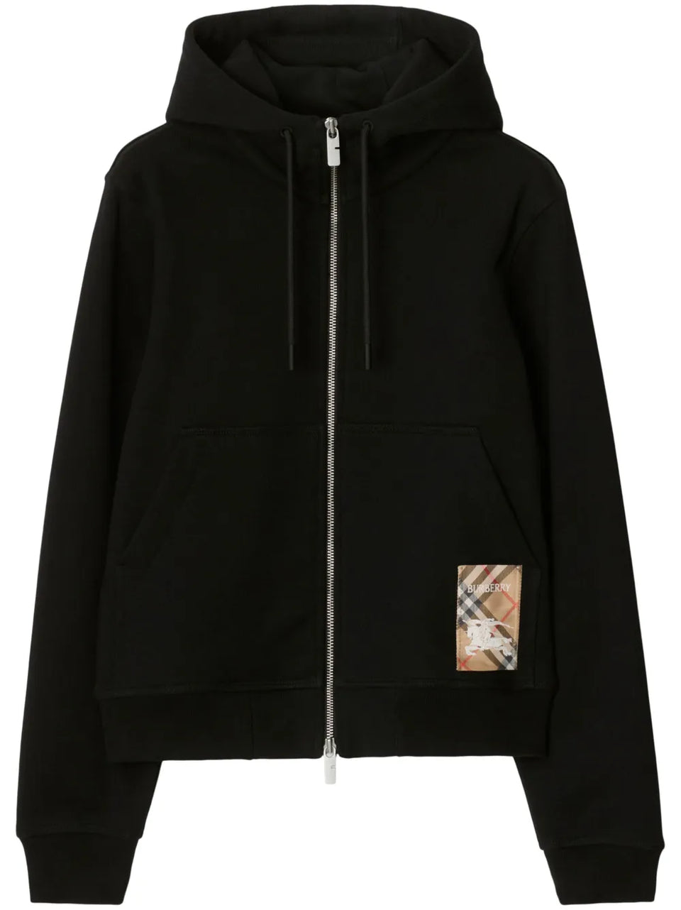 Check Label Hoodie