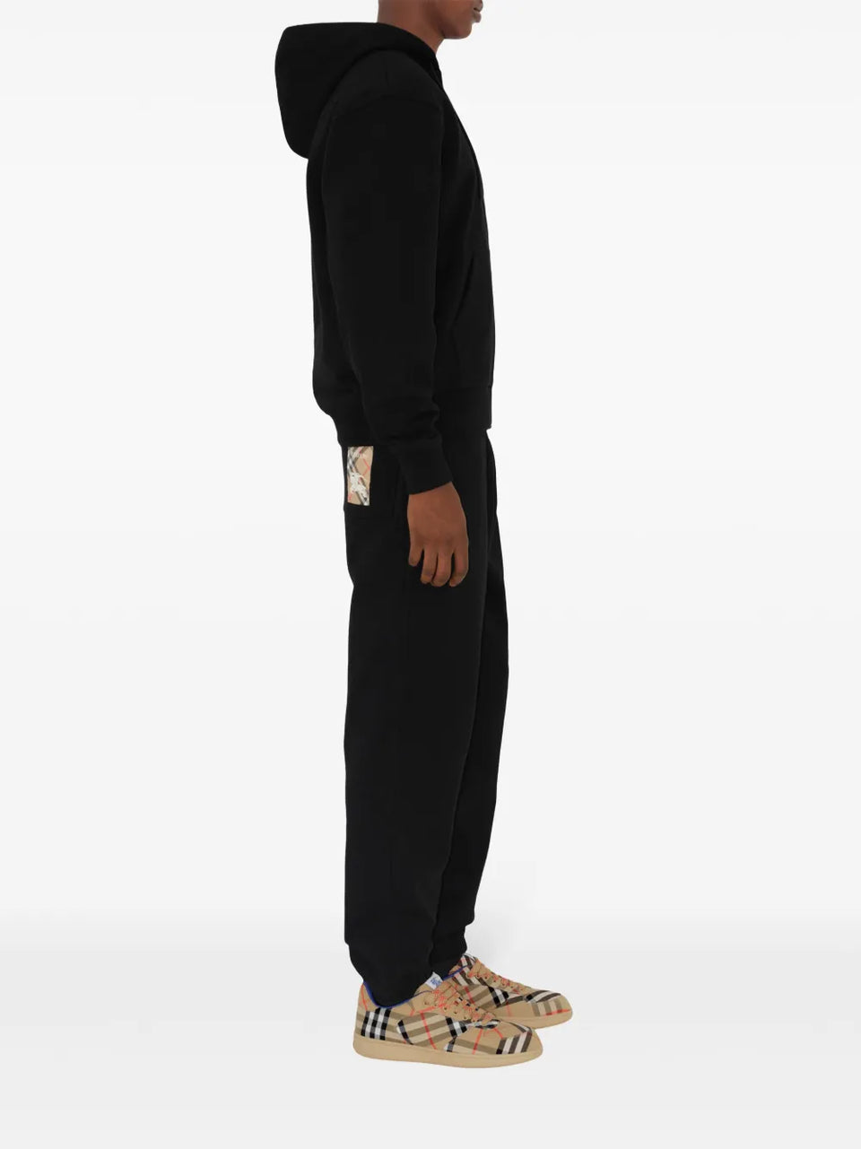 Check Label Hoodie