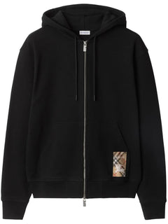 Check Label Hoodie