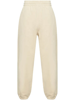 Check Label cotton track pants
