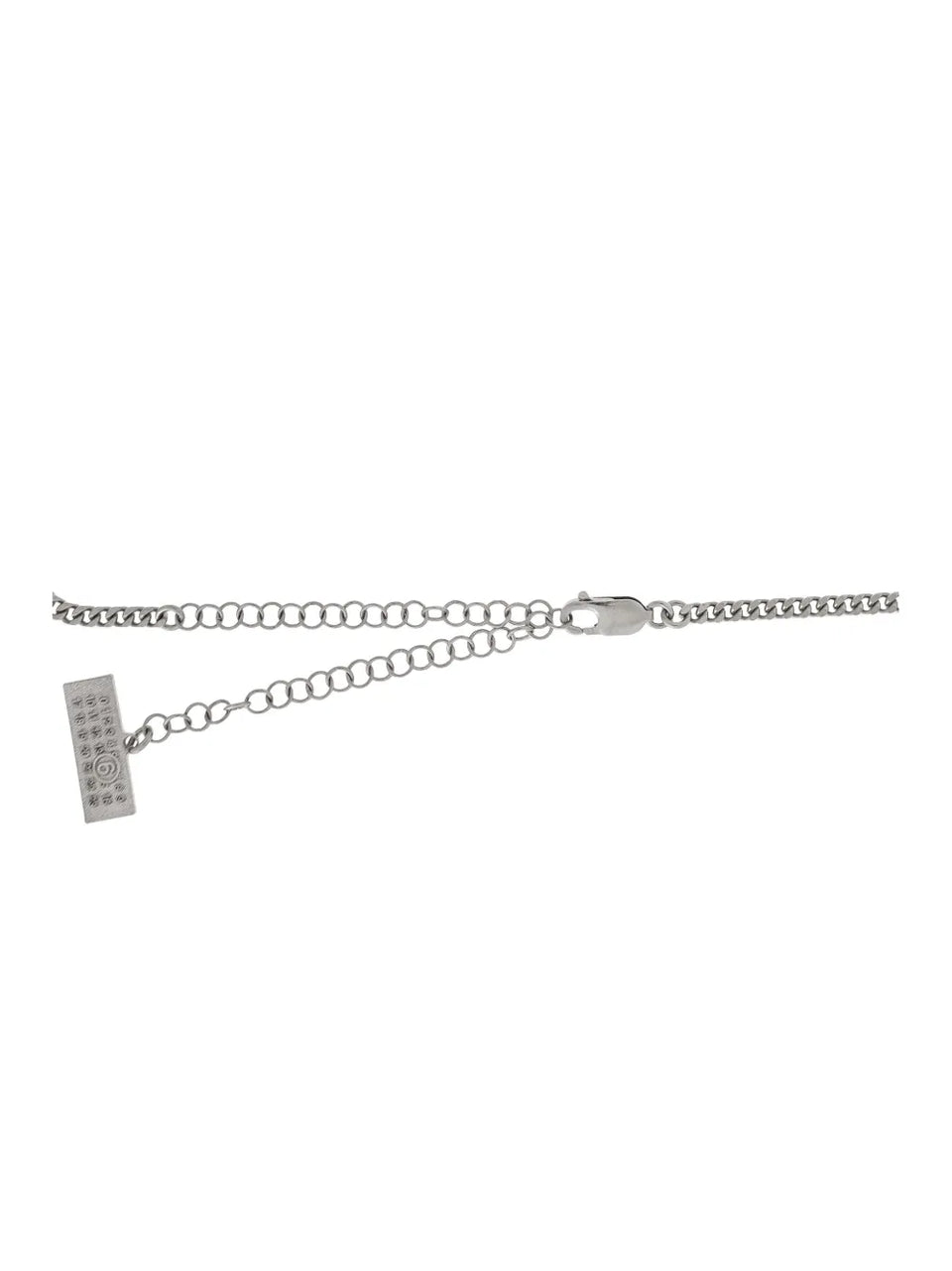 logo-lettering necklace