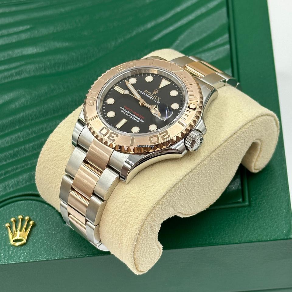 Rolex | Yacht-Master | 126621 black | Rose gold | Gold/Steel | Black | Automatic