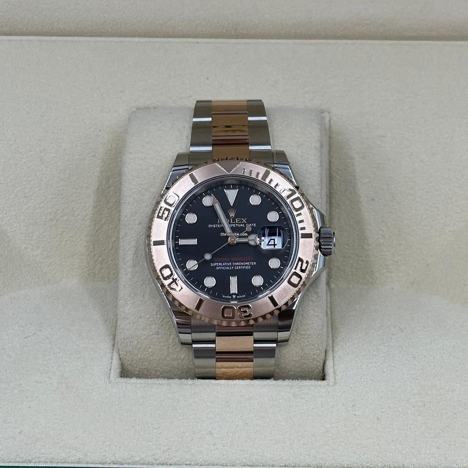 Rolex | Yacht-Master | 126621 black | Rose gold | Gold/Steel | Black | Automatic