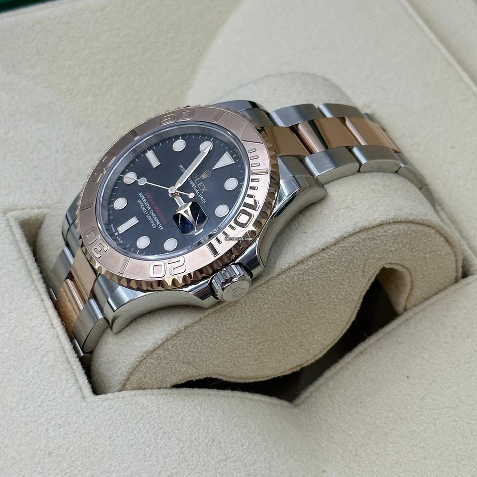 Rolex | Yacht-Master | 126621 black | Rose gold | Gold/Steel | Black | Automatic