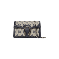 Gucci Dionysus GG Super Mini Bag Beige/Blue Supreme