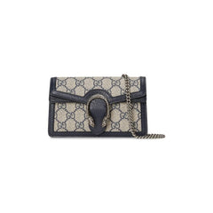 Gucci Dionysus GG Super Mini Bag Beige/Blue Supreme