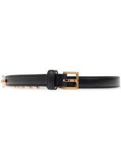 V2025 chain leather belt
