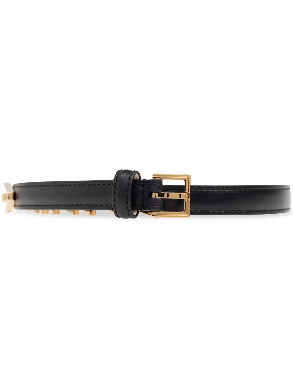 V2025 chain leather belt