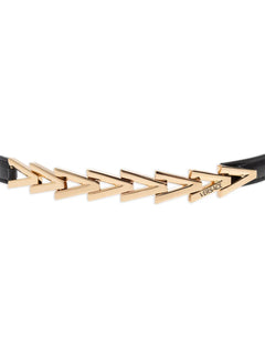V2025 chain leather belt