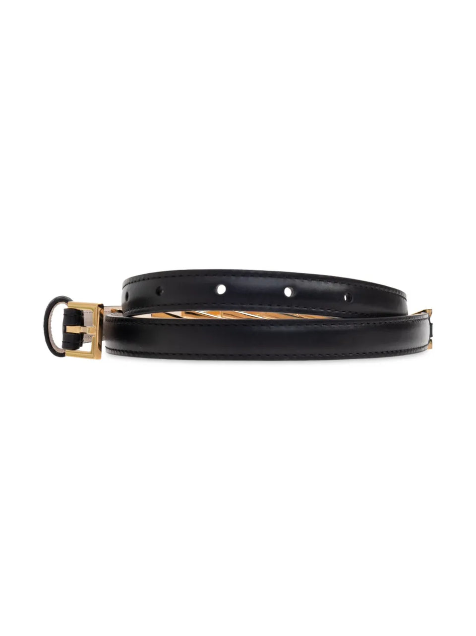 V2025 chain leather belt