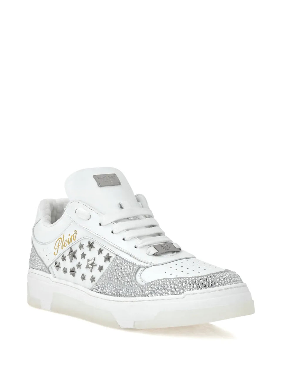 stud-embellished sneakers