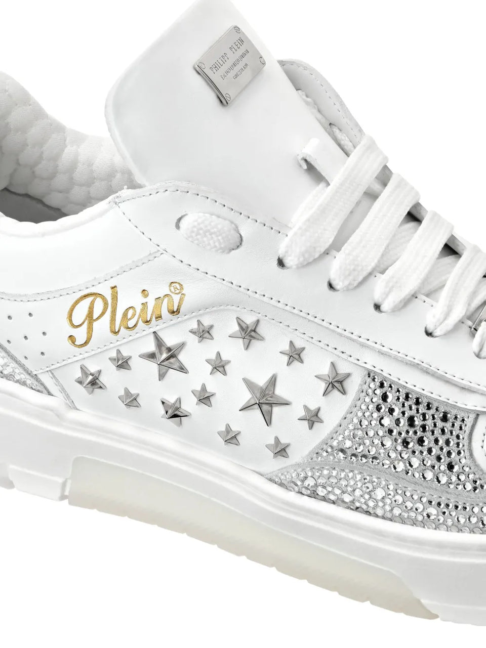 stud-embellished sneakers