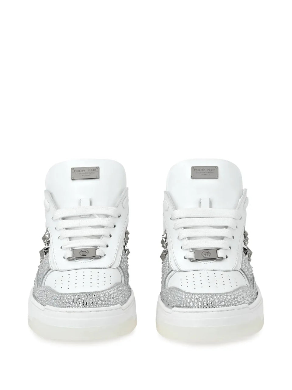 stud-embellished sneakers