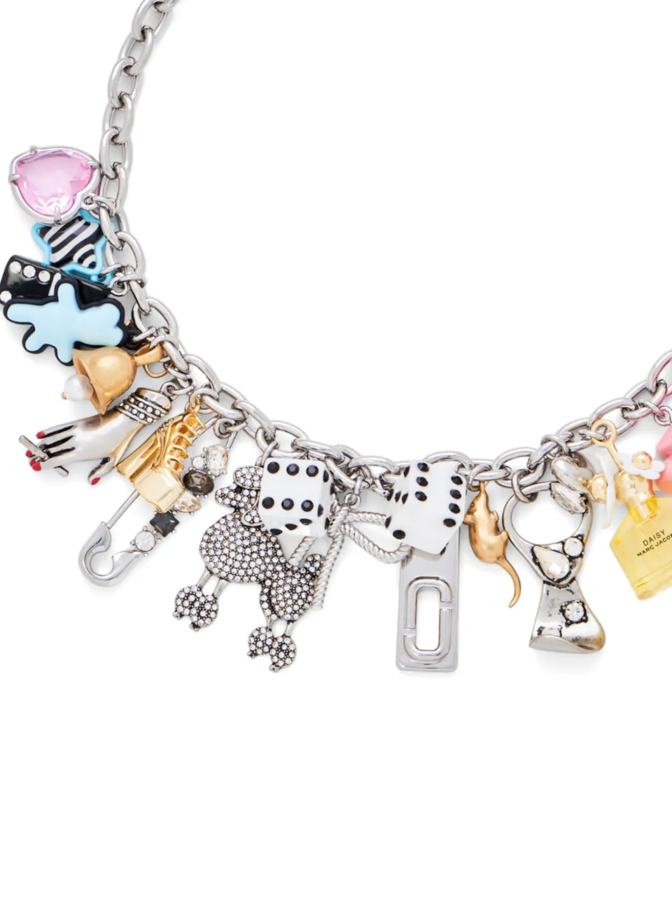 Sticker Charm Statement necklace