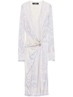 Coupe des Dieux-print midi dress