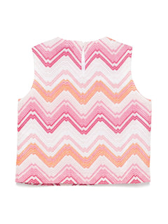 zigzag-woven top