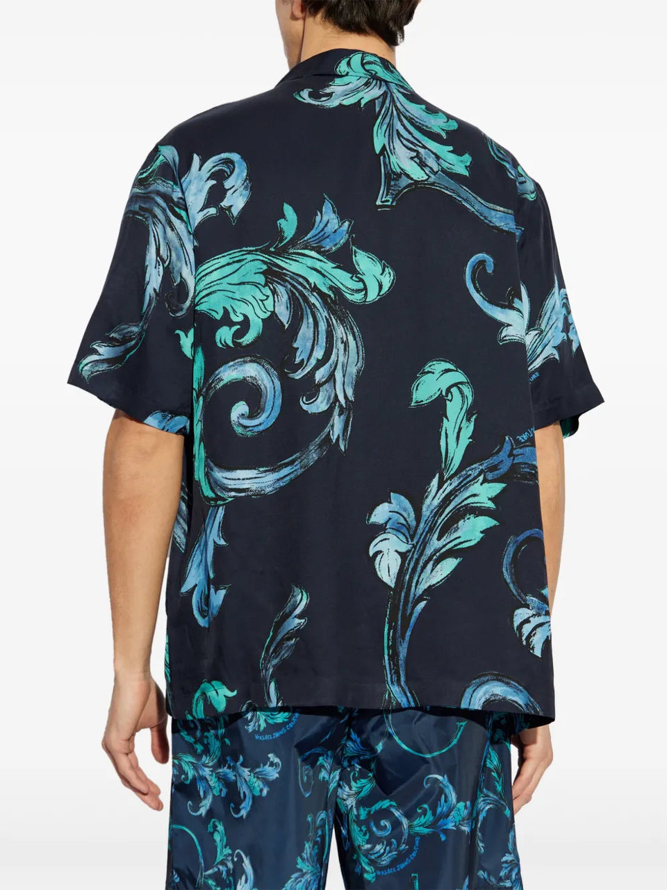 Barocco-print shirt