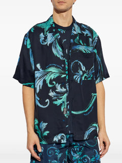 Barocco-print shirt