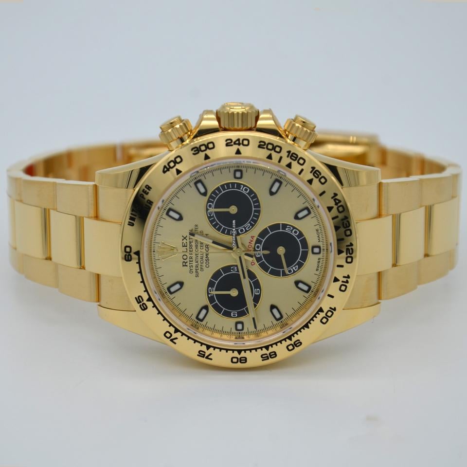 Rolex | Daytona | 116508 chbki | Yellow gold | 40 mm | Yellow gold | Champagne | Automatic