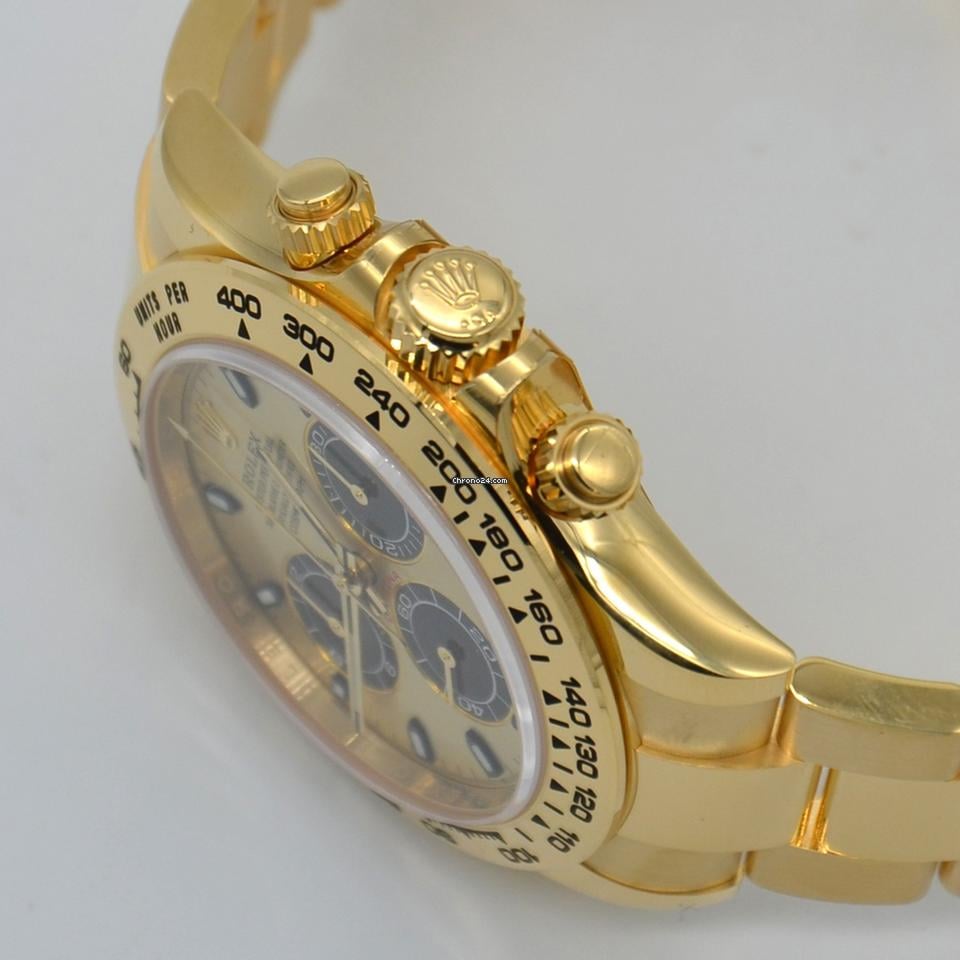 Rolex | Daytona | 116508 chbki | Yellow gold | 40 mm | Yellow gold | Champagne | Automatic