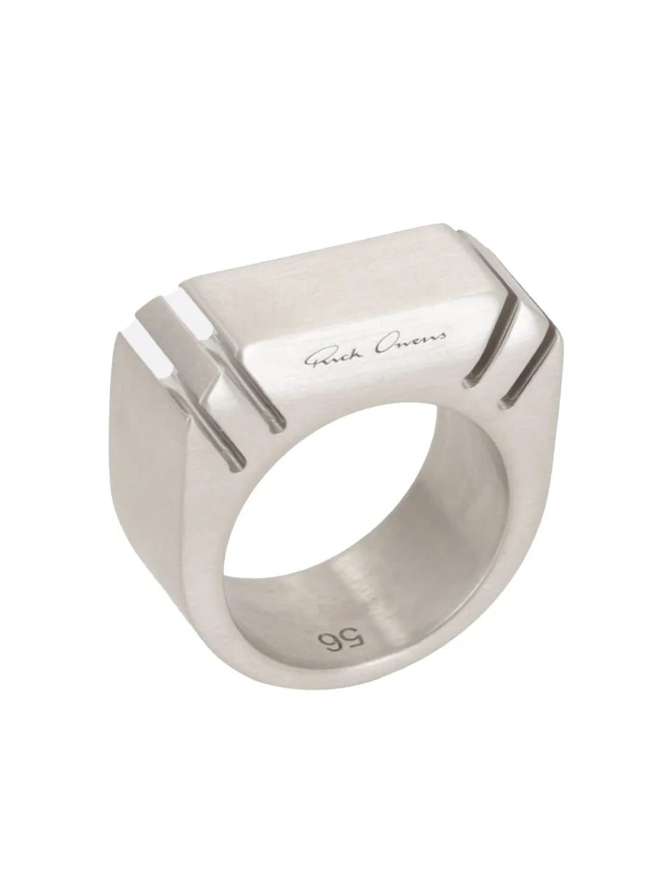 Cut Beveled ring