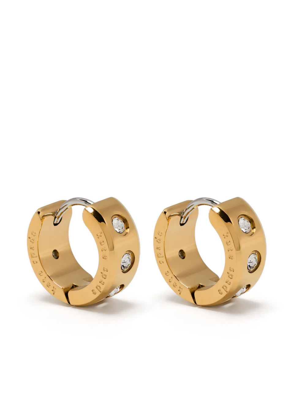 Set In Stone Chunky Huggies earrings