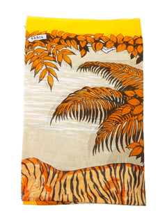 1990s tiger-print scarf