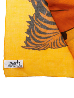 1990s tiger-print scarf