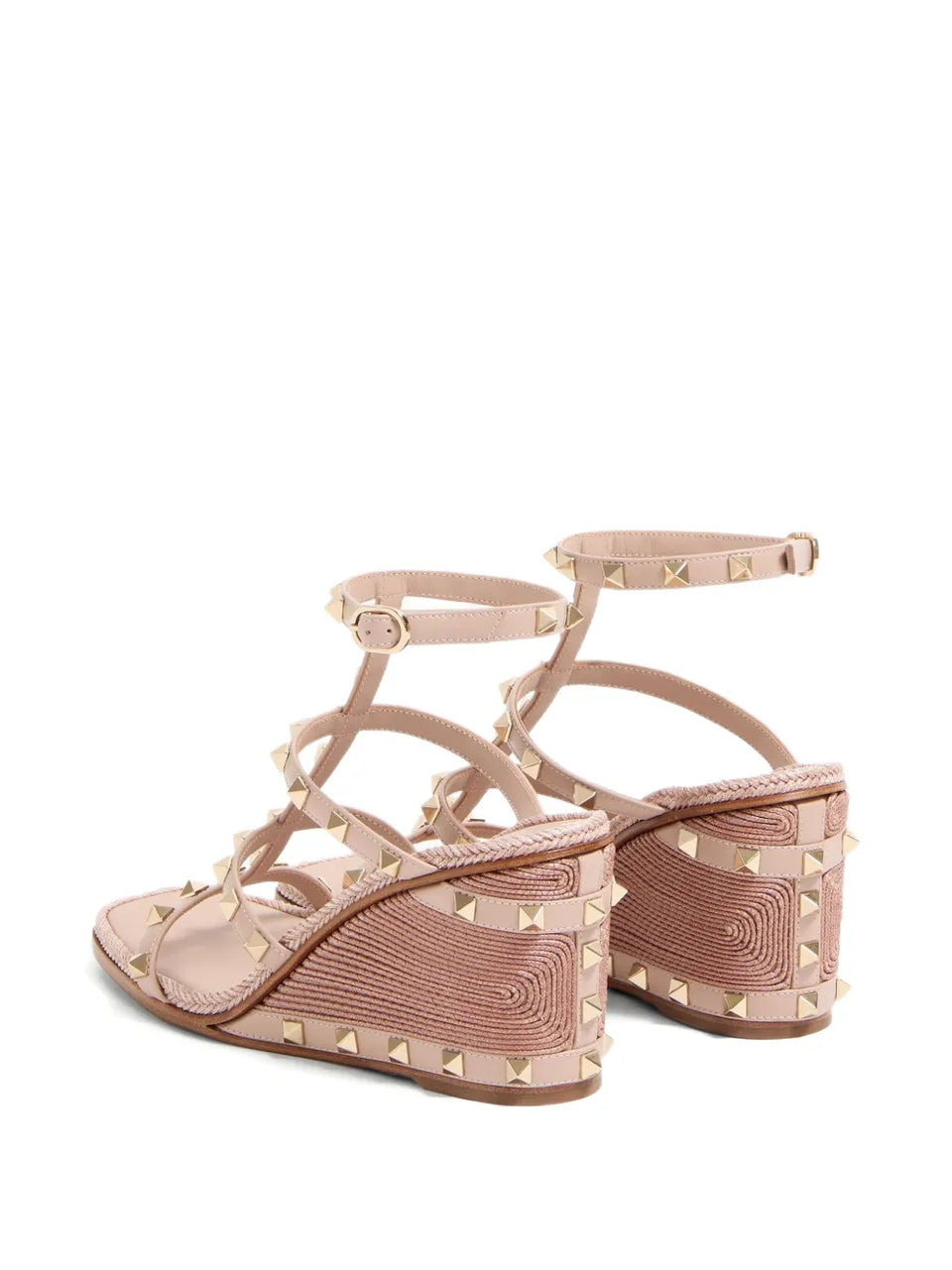 Rockstud wedge sandals