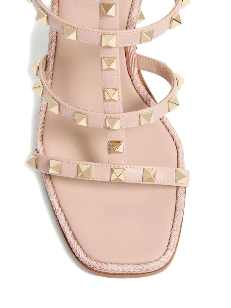 Rockstud wedge sandals
