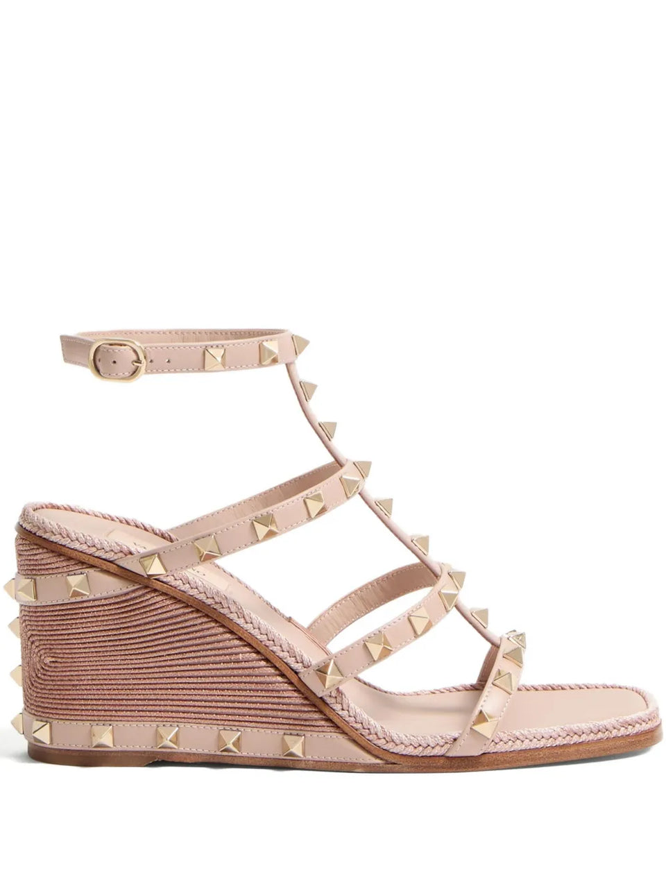 Rockstud wedge sandals