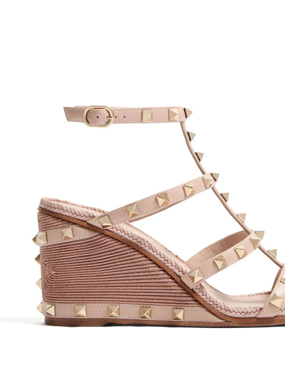 Rockstud wedge sandals