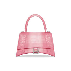 Balenciaga Hourglass Small Handbag Sweet Pink
