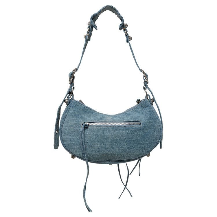 Balenciaga Le Cagole Small Shoulder Bag Blue