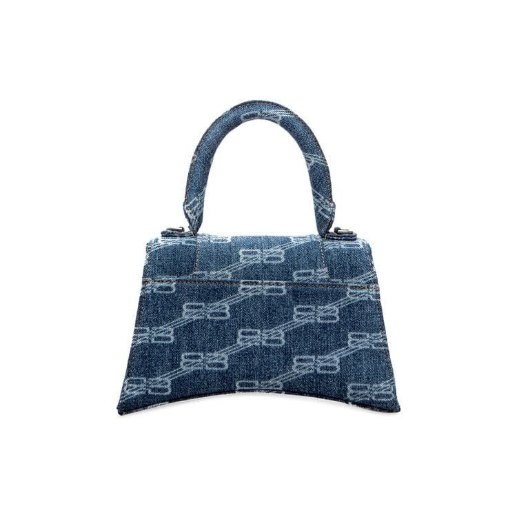 Balenciaga Hourglass Small Handbag Blue