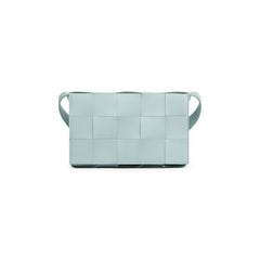 Bottega Veneta Padded Cassette Bag Teal Washed/Silver