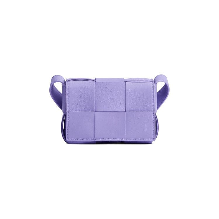 Bottega Veneta Mini Cassette Bag Wisteria/Silver