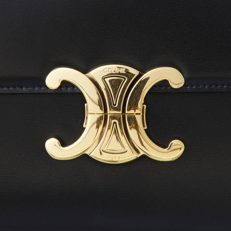 CELINE Classique Triomphe Bag Black