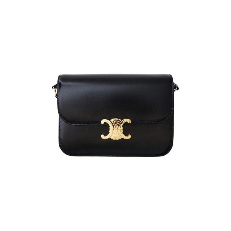 CELINE Classique Triomphe Bag Black