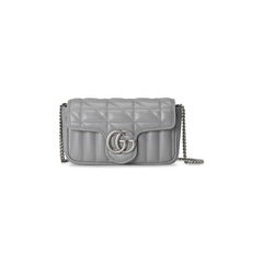 Gucci GG Marmont Super Mini Bag Deep Grey