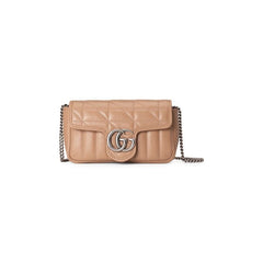 Gucci GG Marmont Super Mini Bag Camelia