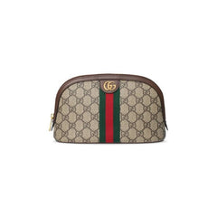 Gucci Ophidia Large Cosmetic Case Beige/Ebony