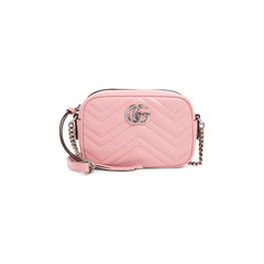 Gucci GG Marmont Matelassé Mini Bag Wild Rose