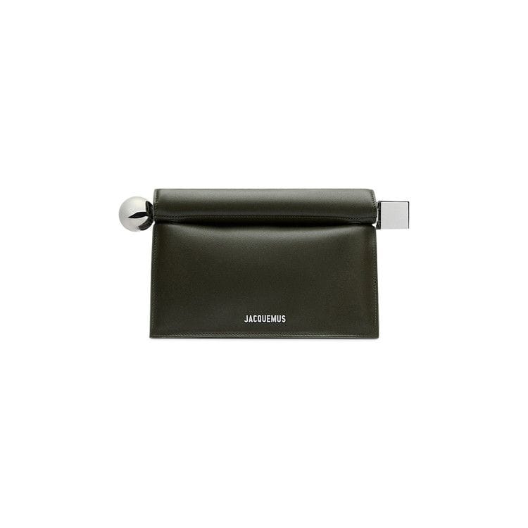 Jacquemus La Pochette Rond Carre Dark Khaki