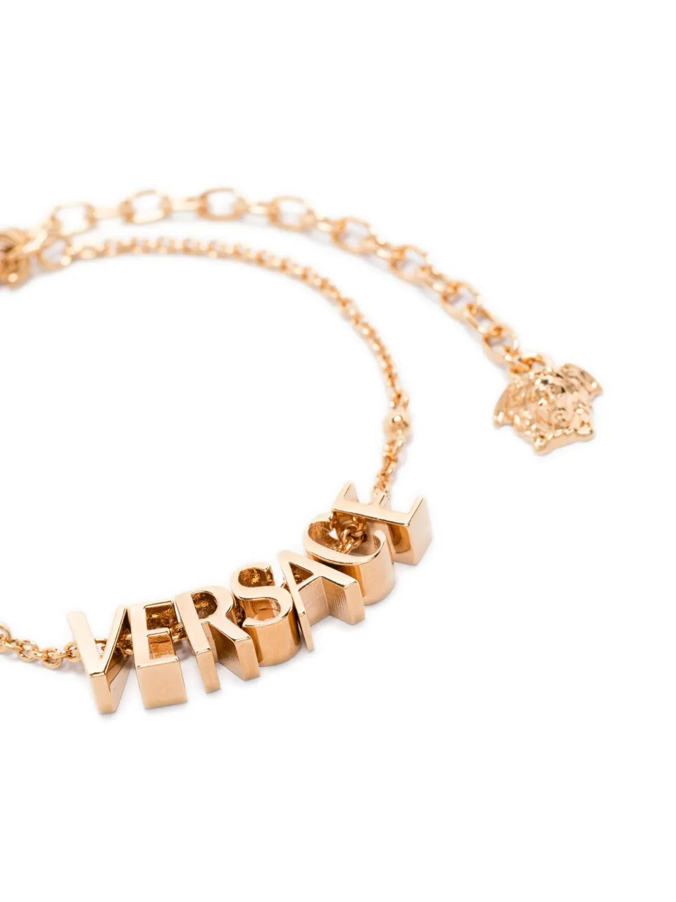 logo-lettering bracelet